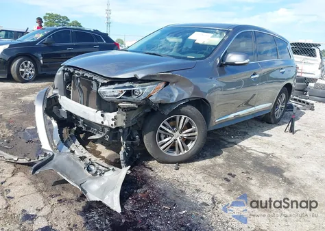 2020 Infiniti Qx60 Luxe/Pure/Special Edition из США, поврежденный, VIN 5N1DL0MNXLC532210